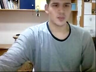 Greek Str8 Boy Is Jerking His Fat Big Cock,Hot Big Ass OnCam   